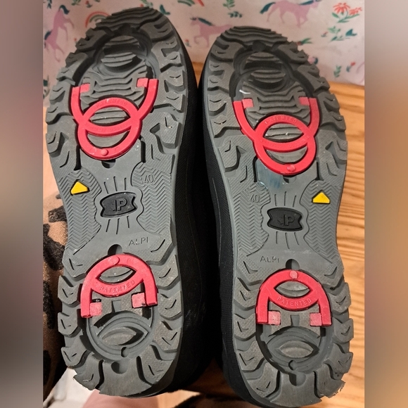 NWOT Pajar Moscou Black Nylon & Sherpa Waterproof Outdoor Boot Shoe SZ 9 40EU - Picture 6 of 9